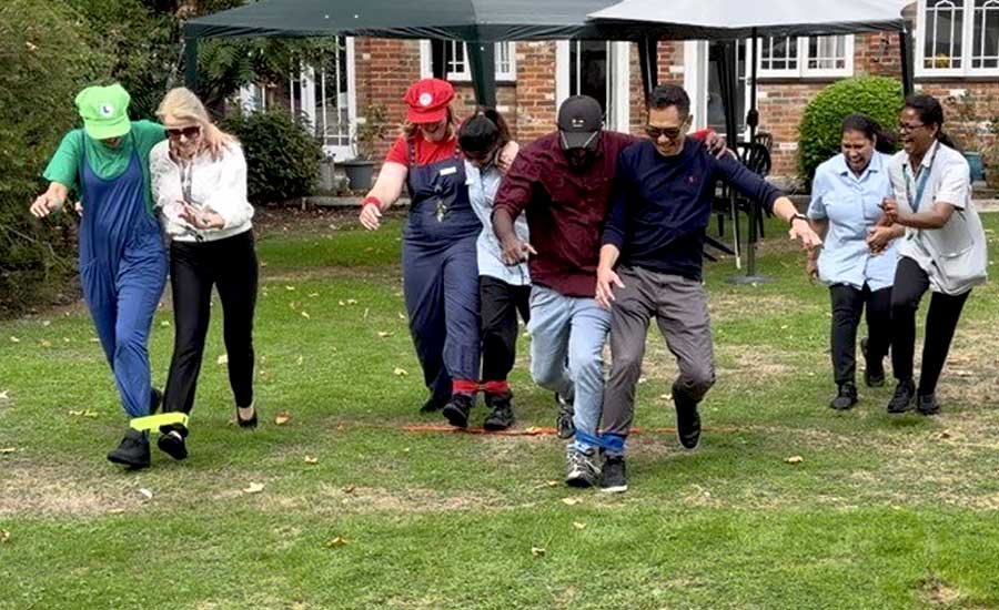 A Fun Filled Mario Vs Luigi Sports Day At Manor Barn