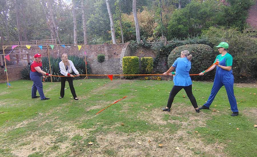 A Fun Filled Mario Vs Luigi Sports Day At Manor Barn