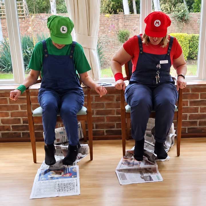 A Fun Filled Mario Vs Luigi Sports Day At Manor Barn