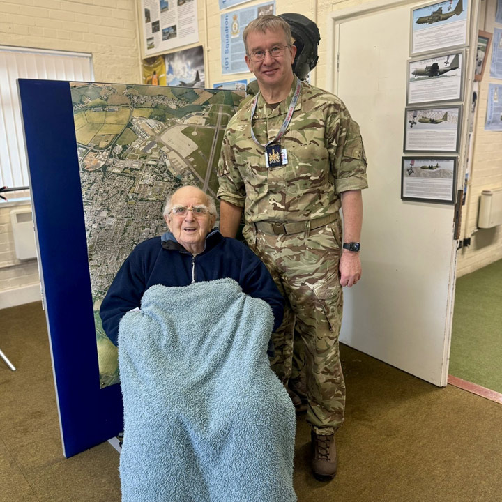 A Memorable Day For Billy At Raf Brize Norton - Rosebank Care Home